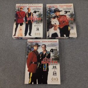 Due South Seasons 1 2 3 DVD Set Paul Gross David Marciano RCMP Series 11 Discs